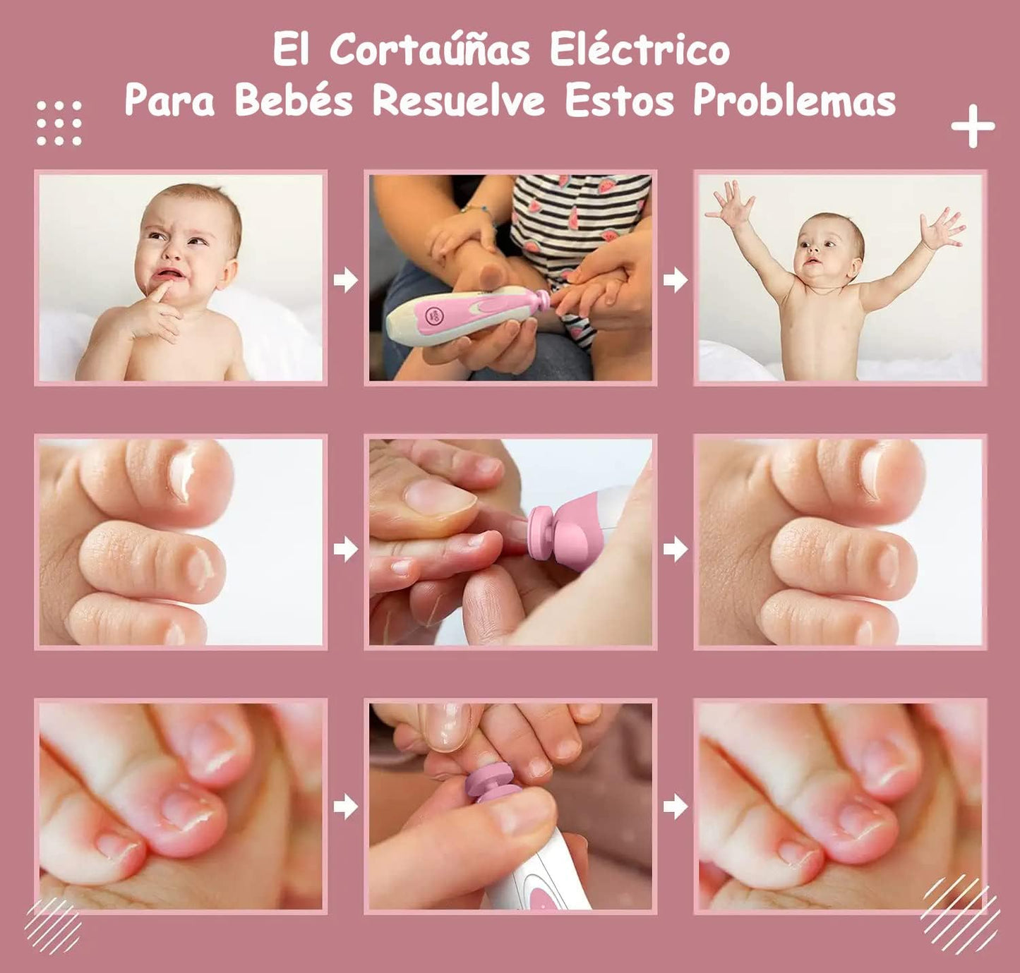 NUEVO Pulidor de Uñas para Bebés